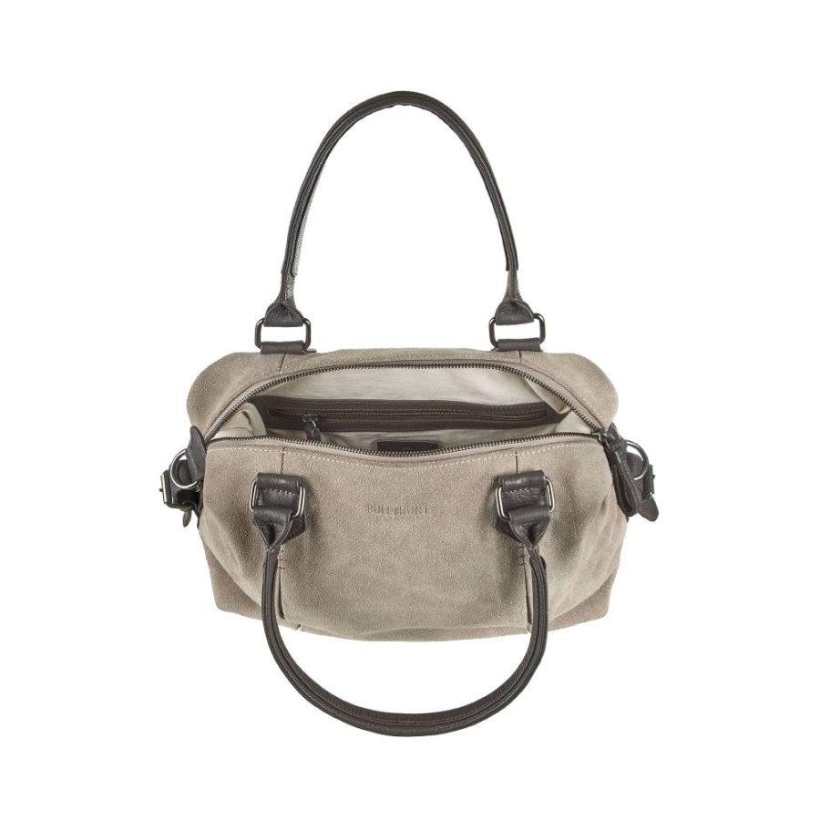 CHARLOTTA LARGE SUEDE GREY